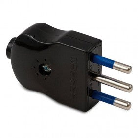 Master COMPACT Netzstecker 2P+E COMPACT Netzstecker 2P+E 10A Schwarz 05020N Zubehör 10 A Schwarz 05020N Netzstecker