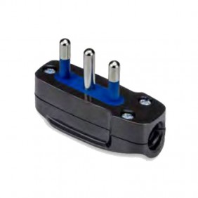 Master 05460 Flachstecker 2x16 A+T schwarz Zubehör