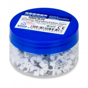 Master 500CB34 Nagelschelle 3/4 mm weiß Zubehör