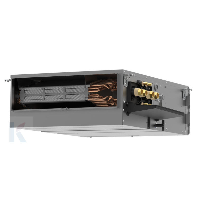 Solarics Daikin FWQ17AT – Gebläsekonvektor mit mittlerem statischen Druck, Wechselrichtermotor, 2 Rohre