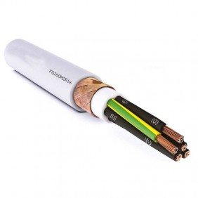 Cembre BF-U5 Isolierter Flachstecker 5 mm blau