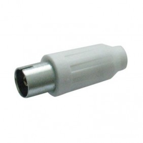 Melchioni 491218697 Koaxiale TV-Steckdose 9,5 mm weiß