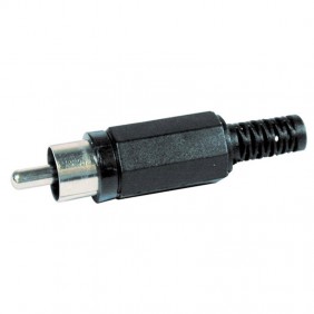 Melchioni Merchioni Flying RCA Jack Stecker Schwarz 433329865 RCA-Stecker Zubehör