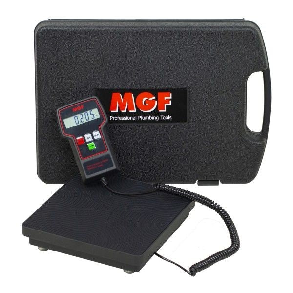 Elektronische MgF-Waage für Kältemittelgase 100 kg Maxi MGF2P481