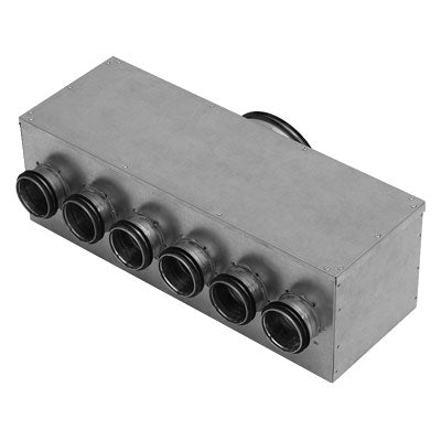 Lindab MHU 100 63 3 – Luftverteiler, Anschluss Ø 100 mm