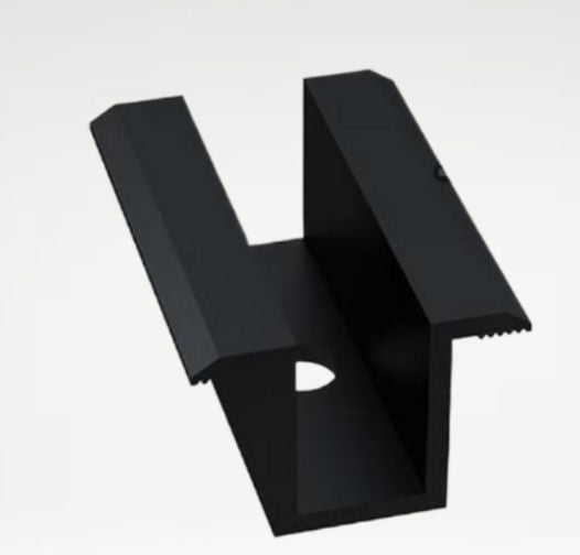 Z-ECO Middle Clamp black ZE-4-2-1001B