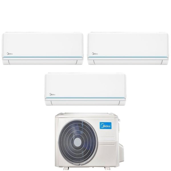 Midea Klimaanlage Evolution Trial Split 9000+9000+12000 Inverter R-32 WLAN 9+9+12 M3OG-21HFN8-Q