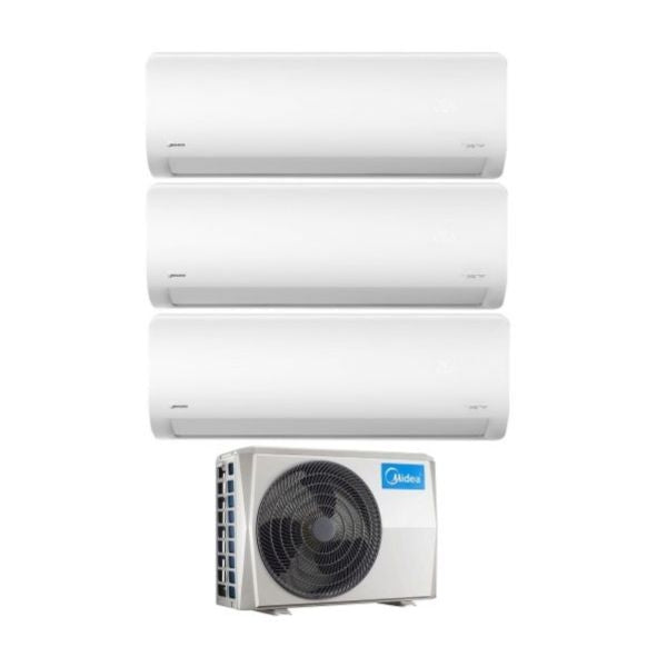Midea Klimaanlage Extreme PRO Trialsplit 9000+9000+12000+M3OF-21HFN8 Inverter R-32 WLAN M3OF-21HFN8-Q