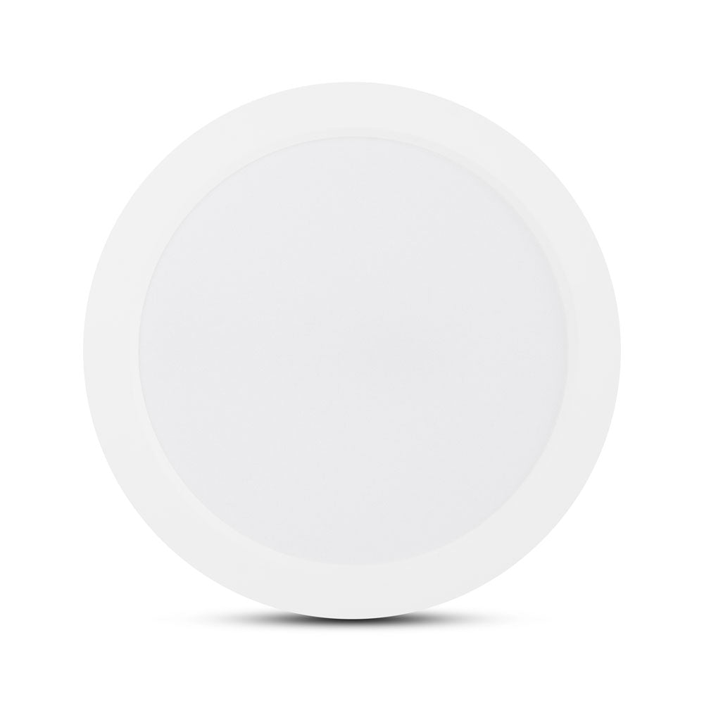 Homelight LED-Panel rund 12 W, 6400 K, IP44, weiß