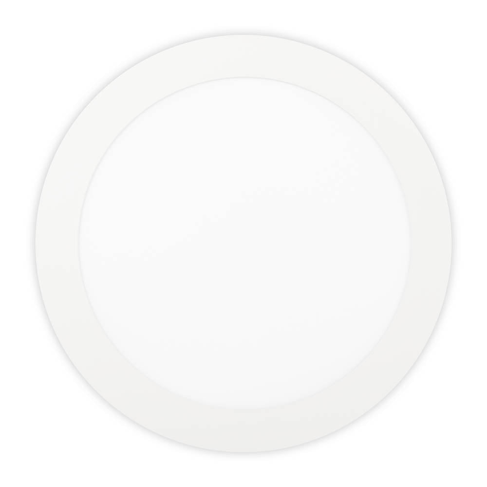 Novelite LED-Einbaupanel rund, weiß, 20 W, 6400 K, IP40