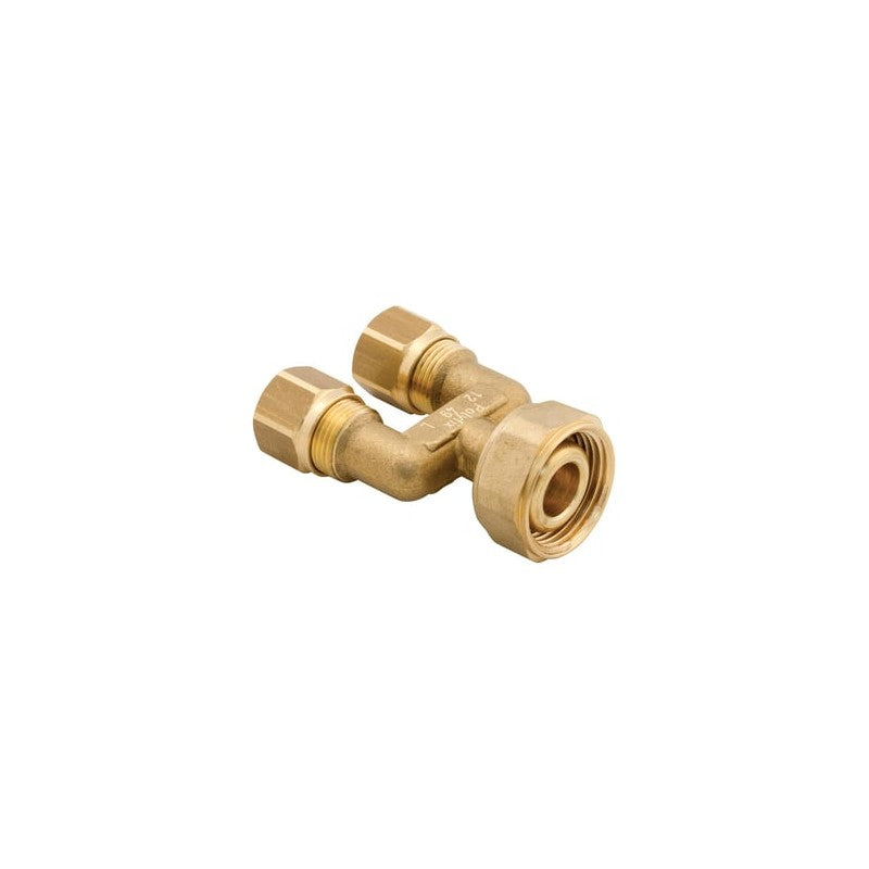 Solarics Uponor 1016692 – Minitec Y-Kompressionsadapter 2x9,9-3/4"Euro