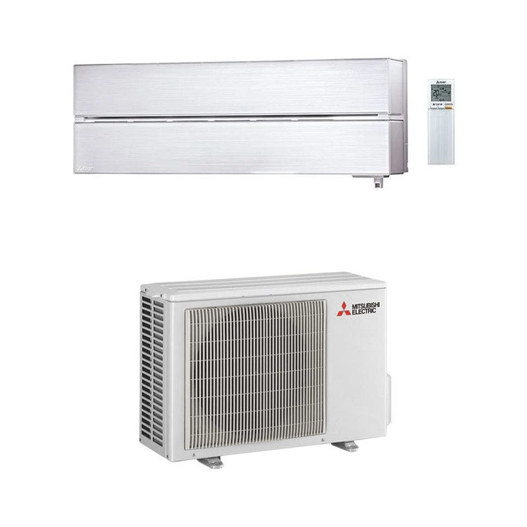 Mitsubishi Monosplit-Klimagerät MSZ-LN Kirigamine Style, Wandgerät, Inverter, WLAN, Weiß – Außengerät 3,5 kW, Innengerät 12000 BTU MUZ-LN35VG2+MSZ-LN35VG2V