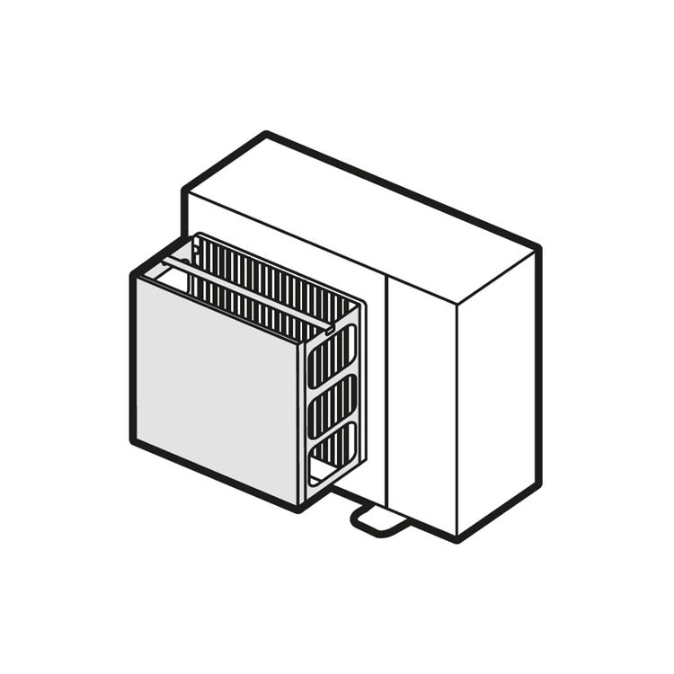 Mitsubishi Windschutzgitter Außengerät PAC-SH95AG-E