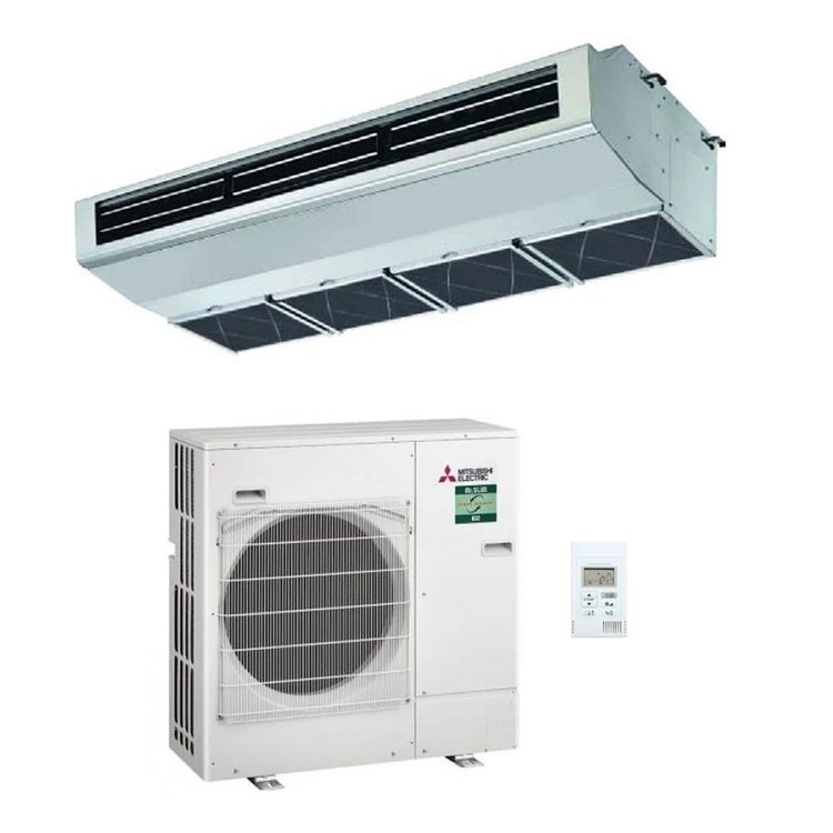 Mitsubishi Monosplit-Klimagerät PCA-M HA2 PENSILE A Decke industriale, Inverter – Außengerät 7,1 kW, Innengerät 24000 BTU PUZ-ZM71VHA2+PCA-M71HA2
