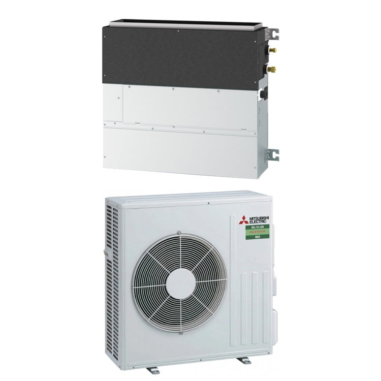 Mitsubishi Eingebaute Truhen-Innengerät Monosplit Inverter, Außengerät Monosplit 6 kW Innengerät 21000 BTU SFZ-M SFZ-M60VA+SUZ-M60VA