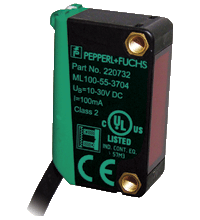 Pepperl+Fuchs ML100-55-3704Retroreflective Sensor