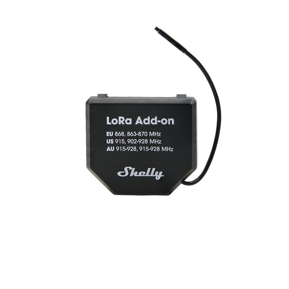 Shelly LoRa Add-on Modul für Gen3- und Gen4-Geräte