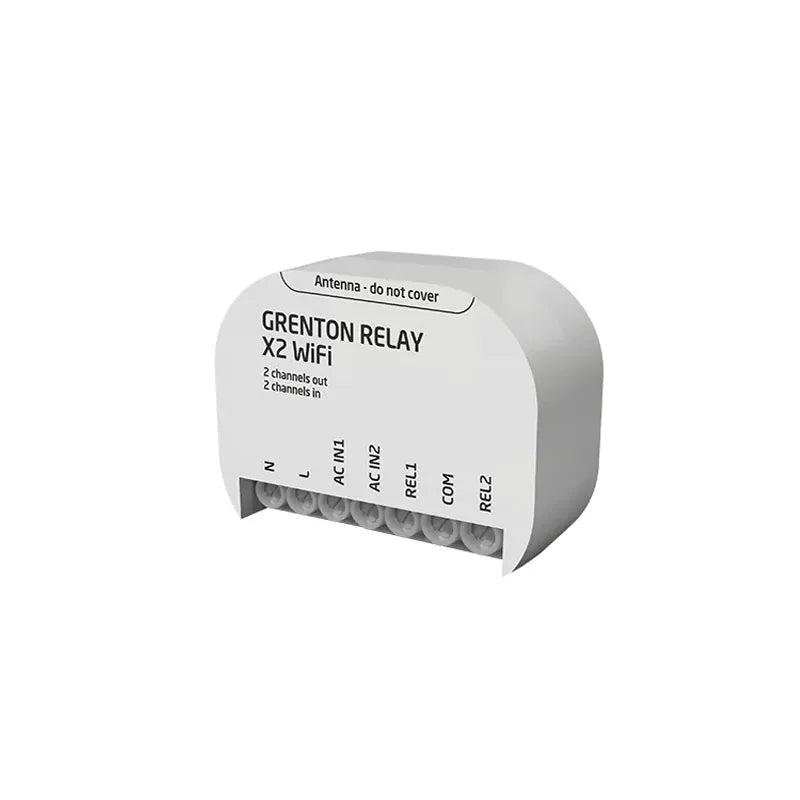 Grenton Unterputz-Modul 2 Relaisausgänge / 2 Digitaleingänge, WLAN