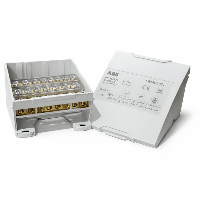 ABB PBMD1072 Modularer Verteiler 100 A 4-polig