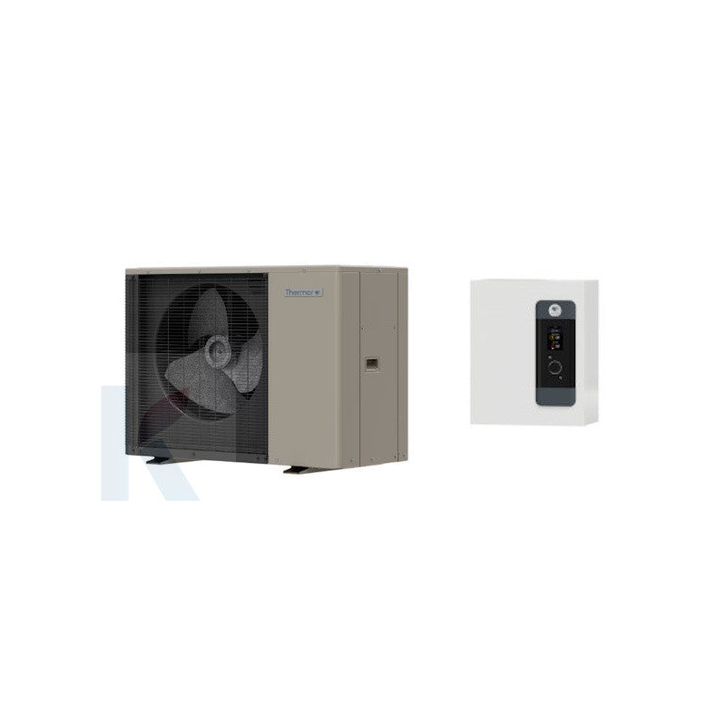 Solarics Thermor 527038 – Monoblock Wärmepumpe Áurea Compact R32 8