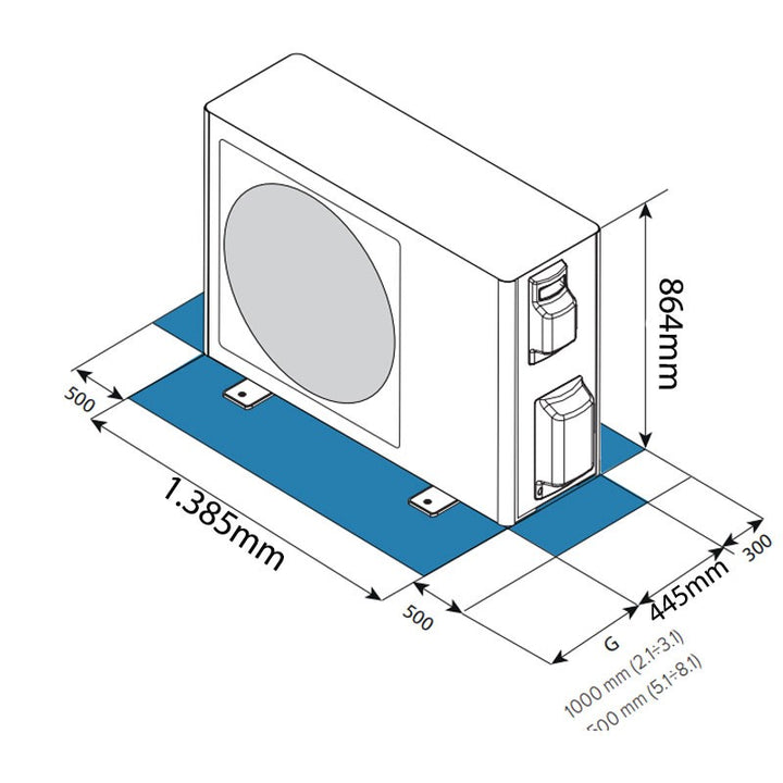 Clivet by Midea Edge Evo 71 Wärmepumpe 15,5 kW