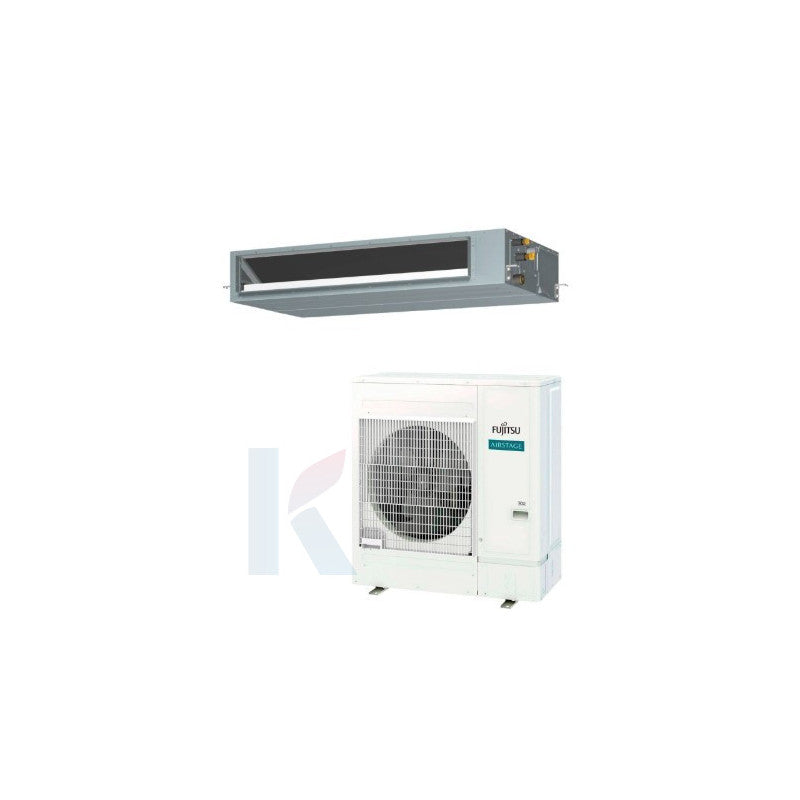 Solarics Fujitsu ACY125T-KA – Monosplit Klimaanlage Medium Pressure Duct KA ECO Three-Phase