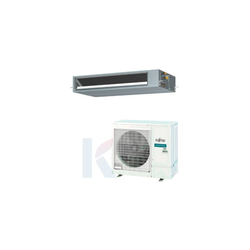 Solarics Fujitsu ACY80-KMT – Monosplit Klimaanlage Medium Pressure Duct KM Standard