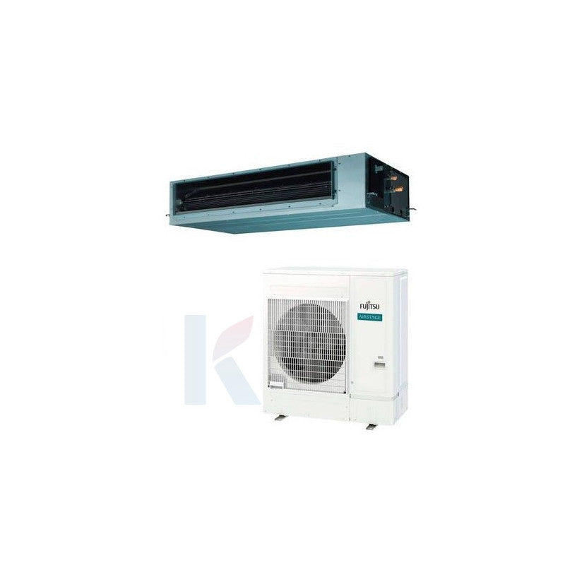 Solarics Fujitsu ACY125T-KMT 3F – Monosplit Klimaanlage Medium Pressure KM Three-Phase Duct