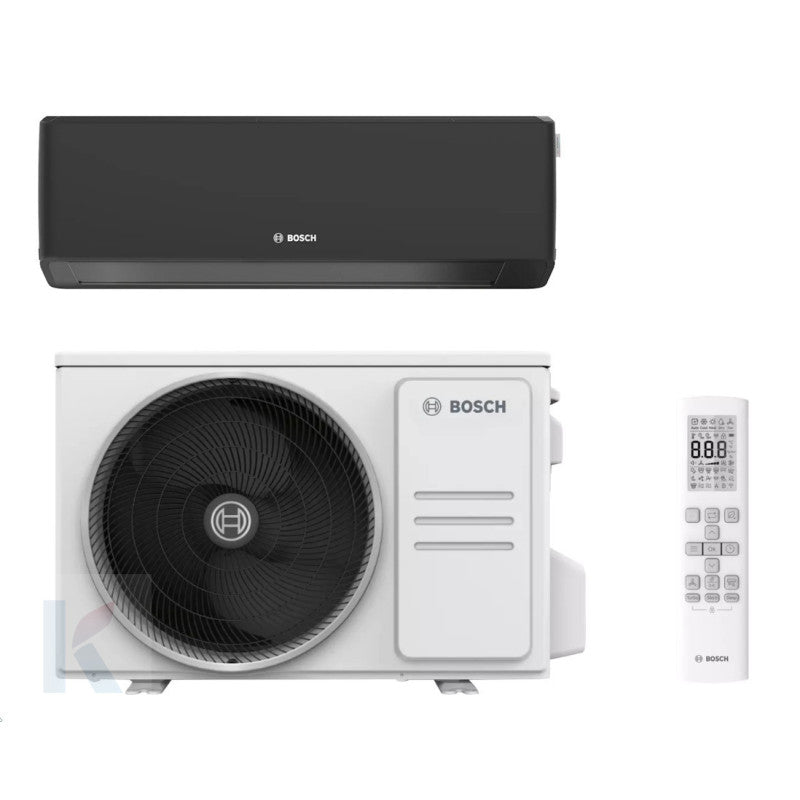 Solarics Bosch SET 26 WEB Schwarz – Monosplit Mural Climate 7000i Klimaanlage