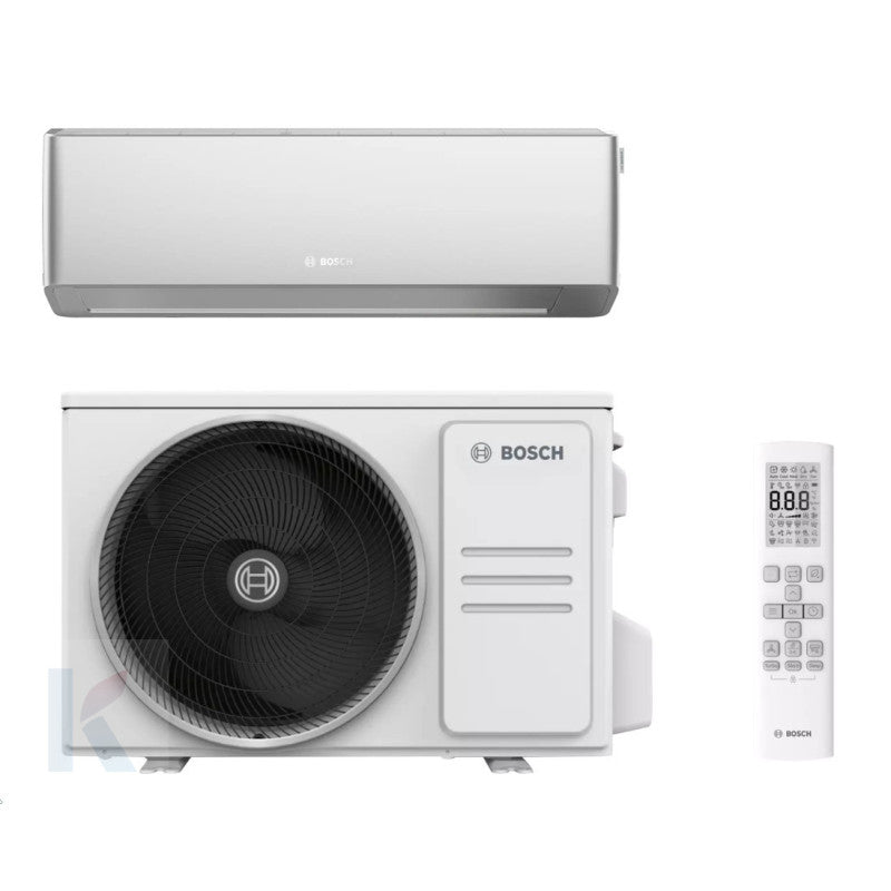 Solarics Bosch SET 41 WES Silber – Monosplit Mural Climate 7000i Klimaanlage