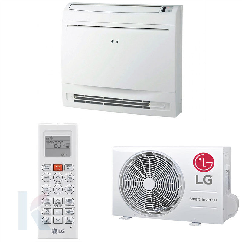 Solarics Lg UQ18F.NA0 + UUB1.U20 – Monosplit Standard Console Klimaanlage