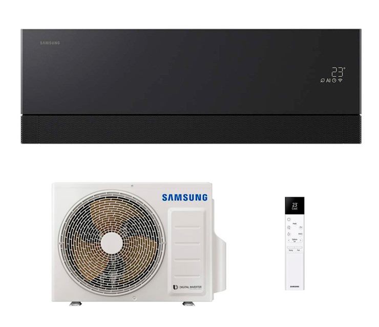 Samsung AR70H07C1ABNEU – Monosplit Wandbild WindFree Première Air Conditioning (Black)