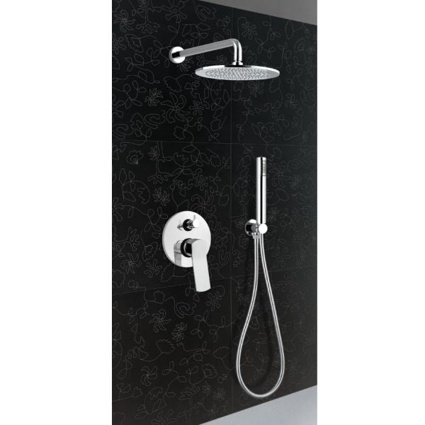 Keller TAPS komplettes Duschset Moon MO14009/25 CR verchromt