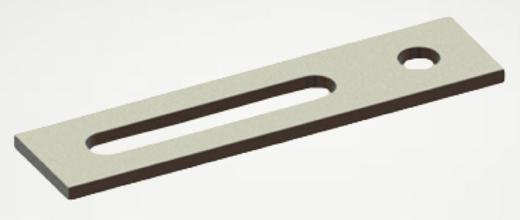 Z-ECO Mounting Adapter 125x30x5x11 mm