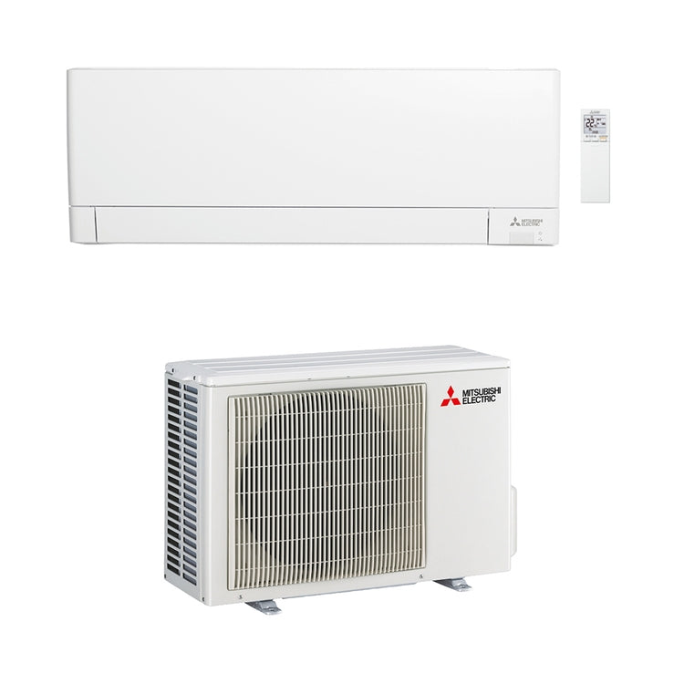 Mitsubishi Monosplit-Klimagerät MSZ-AY, Wandgerät, Inverter, WLAN – Außengerät 2,5 kW, Innengerät 9000 BTU MSZ-AY25VGKP+MUZ-AY25VG