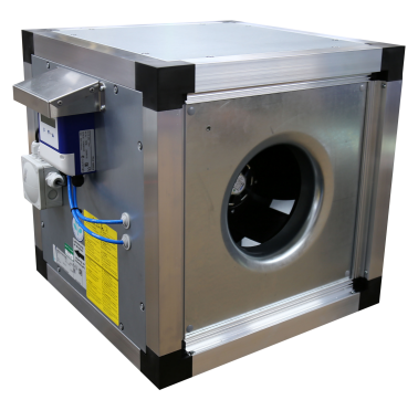 Systemair MUB-CAV/VAV 042 400EC – Radialventilator mit CAV/VAV-Regelung, schallgedämmt