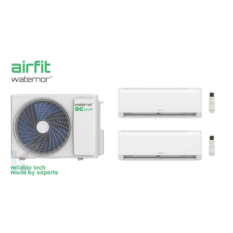 Solarics Waternor Airfit - 12000 + 12000 BTU - Ext. 21000 – Multisplit-Set