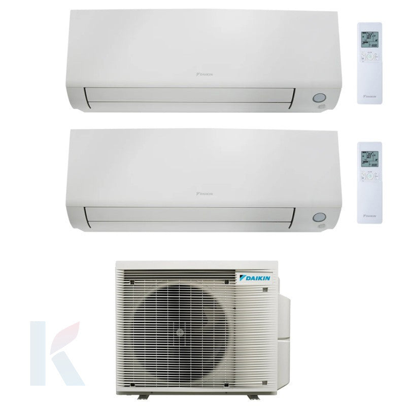 Solarics Daikin Perfera - 18000 + 18000 BTU - Ext. 3MXM68A9 – Multisplit-Set-Klimaanlage (2x1)