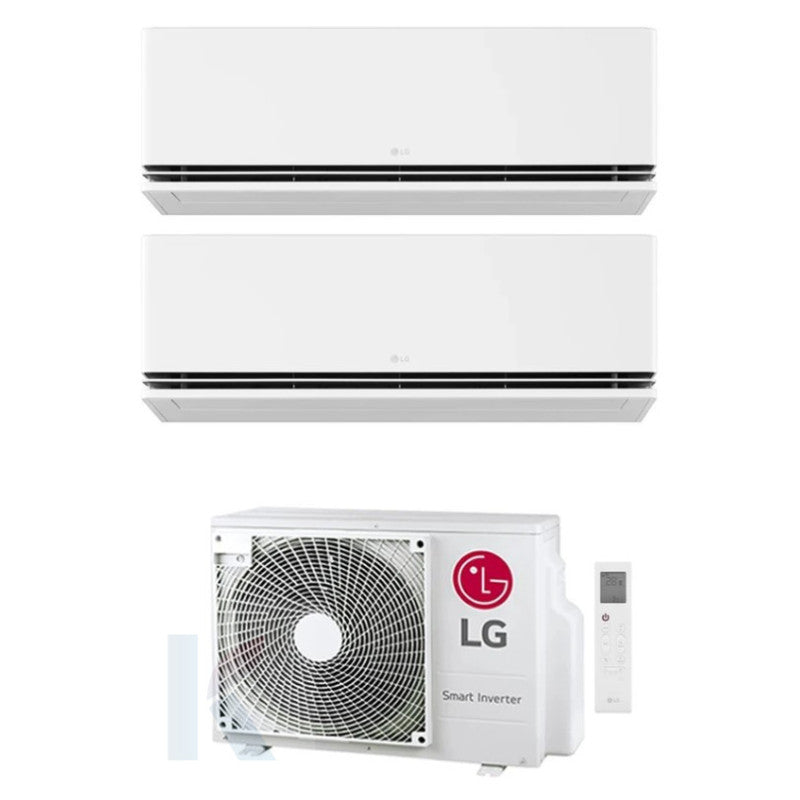 Solarics Lg Deluxe - 12000 + 12000 BTU - Ext. MU2R17 – Multisplit Set Klimagerät (2x1)