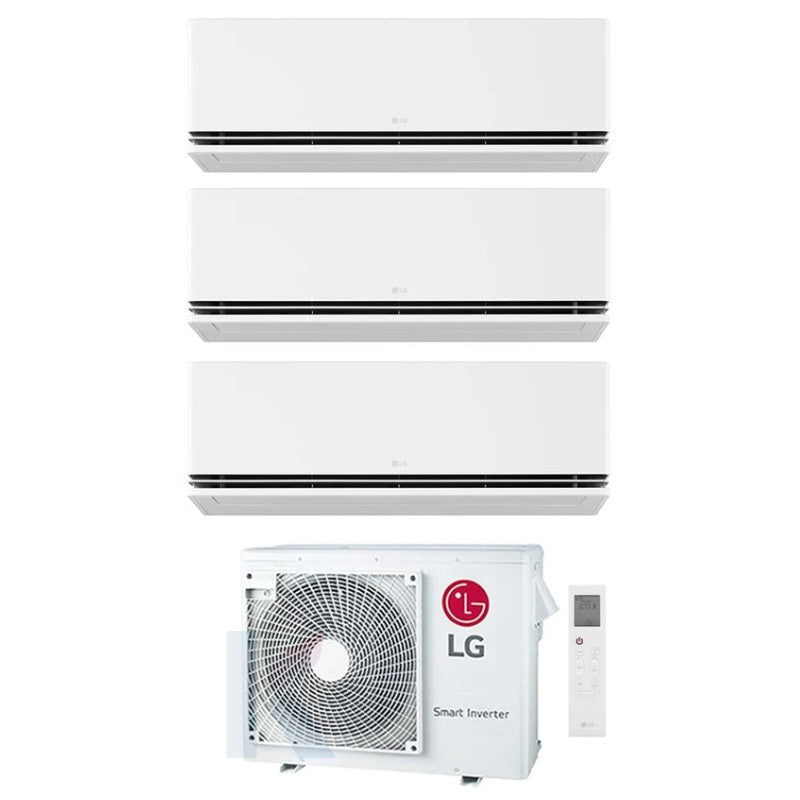 Solarics Lg Deluxe - 18000 + 18000 + 18000 BTU - Ext. MU5R40 – Multisplit Set Klimagerät (3x1)