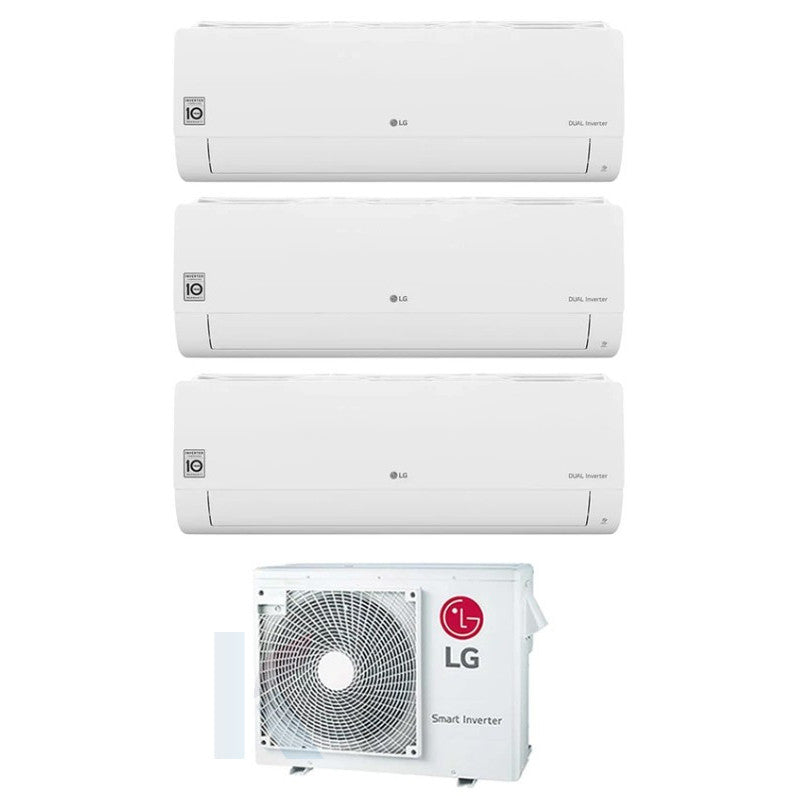 Solarics Lg Standard - 9000 + 18000 + 18000 BTU - Ext. MU5R30 – Multisplit Set Klimagerät (3x1)