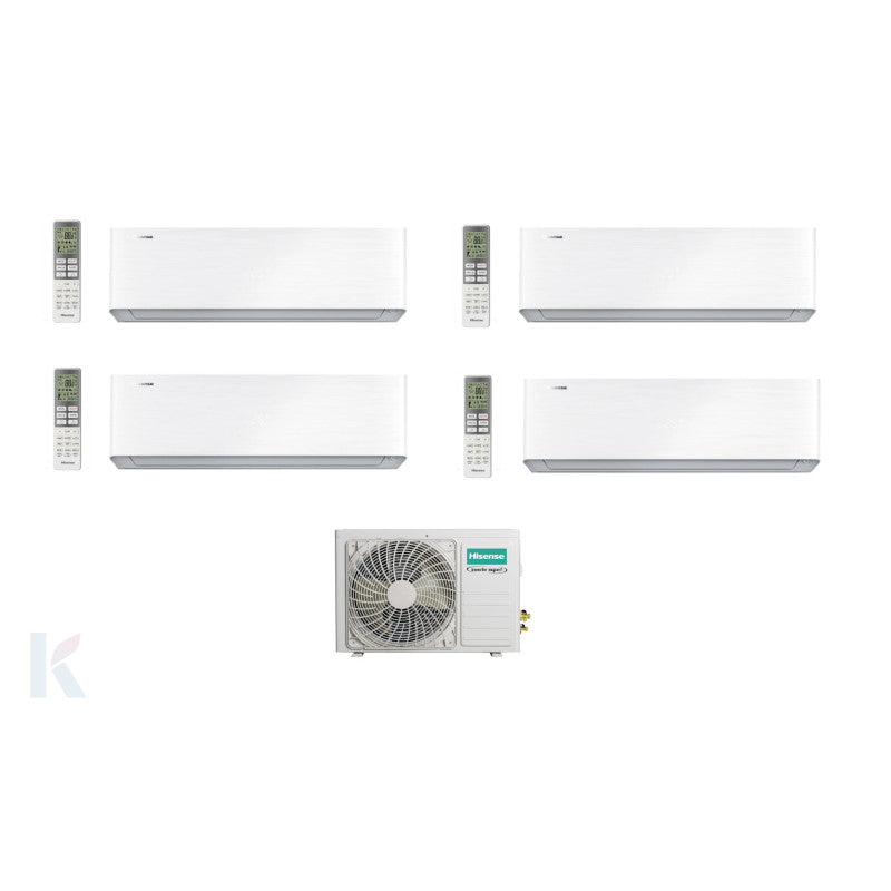 Solarics Hisense Energy Pro – Multisplit Set Klimagerät (4x1)