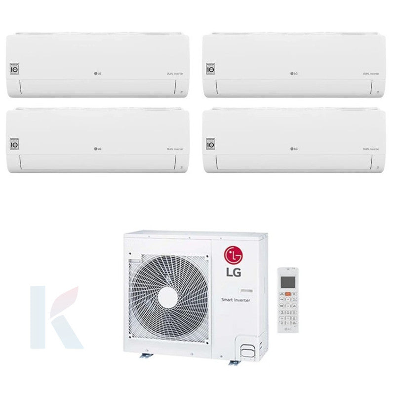 Solarics Lg Standard - 9000 + 9000 + 9000 + 9000 BTU - Ext. MU4R25 – Multisplit Set Klimagerät (4x1)