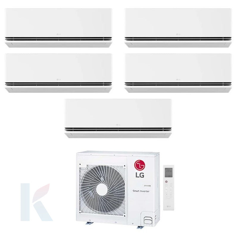 Solarics Lg Deluxe - 9000 + 9000 + 9000 + 9000 + 9000 BTU - Ext. MU5R30 – Multisplit Set Klimagerät (5x1)