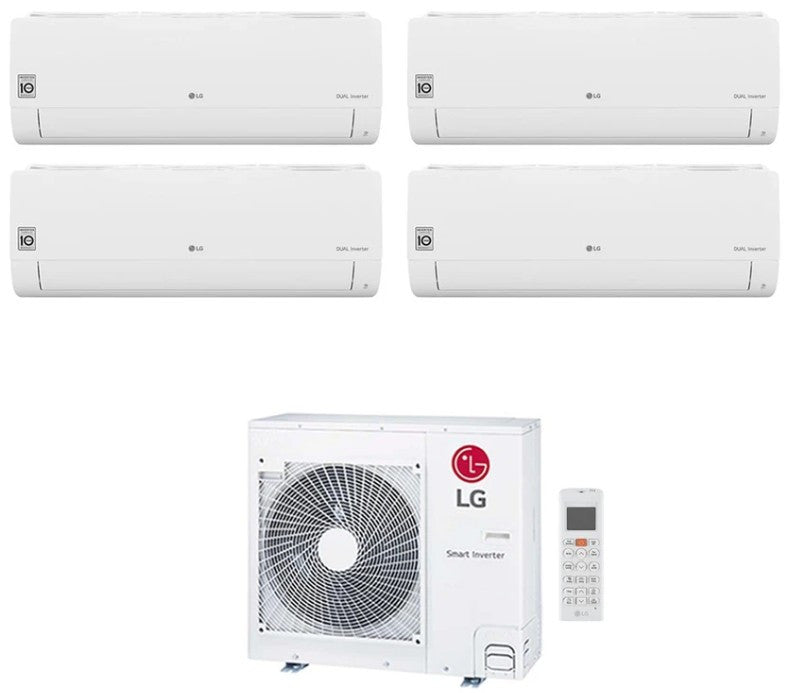 LG Multisplit-Set-Klimaanlage (4x1) – STANDARD – 9000 + 9000 + 12000 + 18000 BTU – Ext. MU5R30