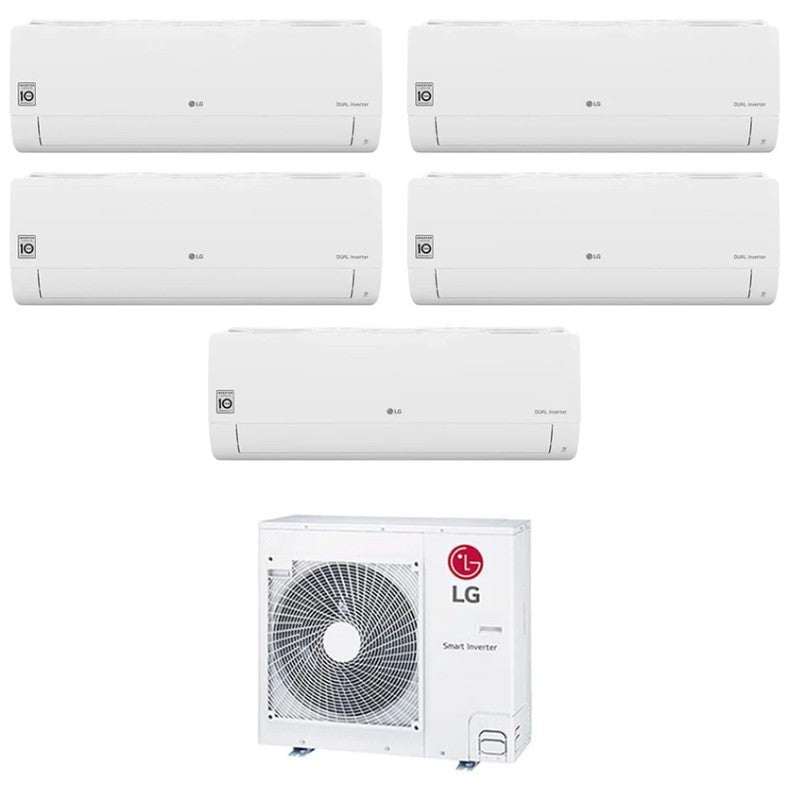 LG Multisplit-Set-Klimaanlage (5x1) – STANDARD – 9000 + 9000 + 12000 + 12000 + 12000 BTU – Ext. MU5R36
