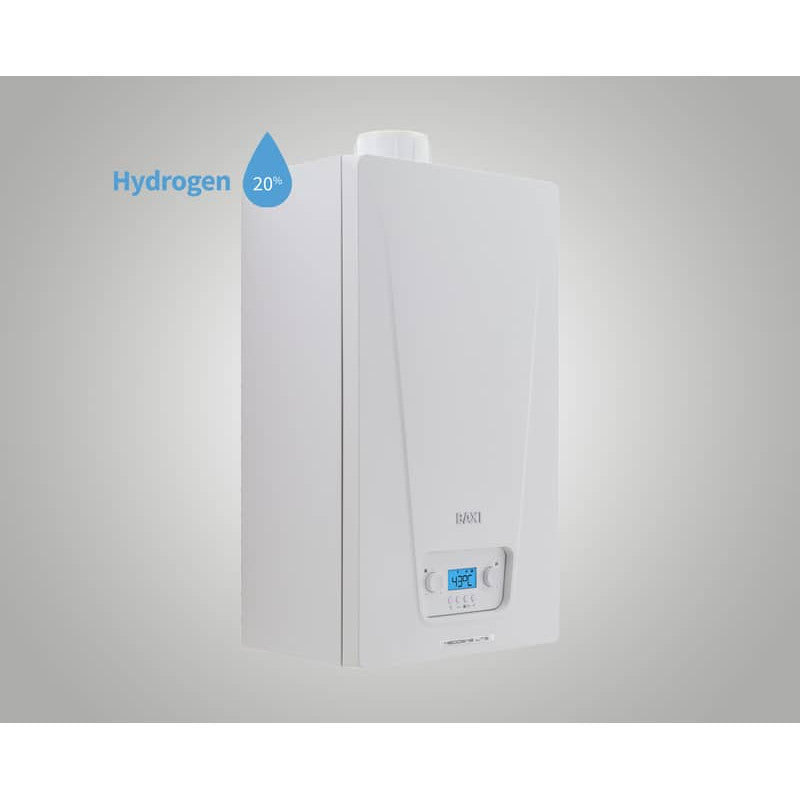 Solarics Baxi 7807601 – Neodens Lite 28/28 F Heizkessel - Standard-Horizontal-Set 60/100