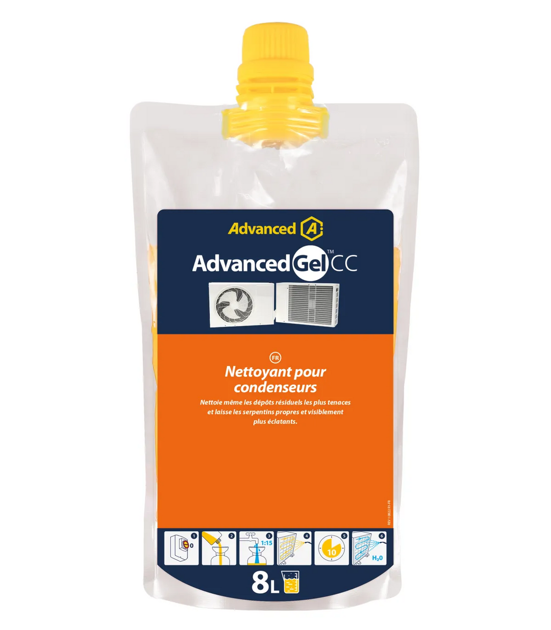 Reinigungsmittel CONDENSEUR GEL CC