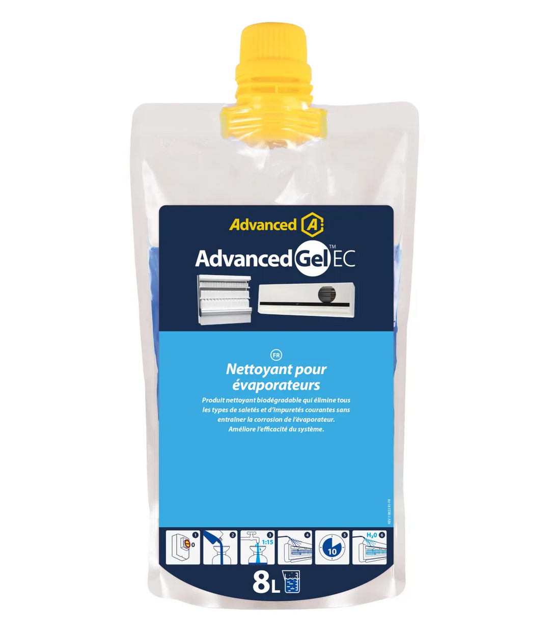 Reinigungsmittel EVAPORTEUR GEL EC