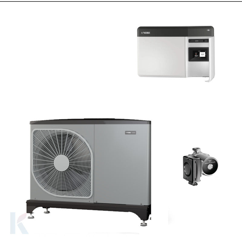 Solarics Nibe Set 9 – Wärmepumpe